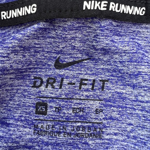 👋🎯Nike Element 1/2 Zip Long Sleeve Running Top Blue Size XS - Picture 7 of 12